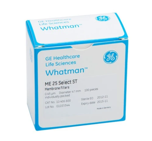 ME25/21 Màng lọc Mixed esters, kẻ sọc đen, tiệt trùng, 0.45µm, 3.1 Whatman