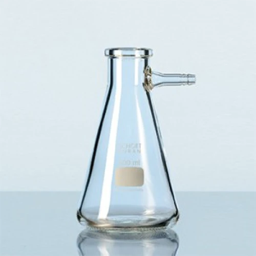 Bình tam giác, có nhánh hút chân không 100ml, 250ml, 500ml, 1000ml, 2000ml