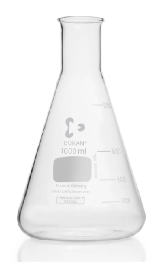 Bình tam giác, cổ hẹp 1000ml Duran
