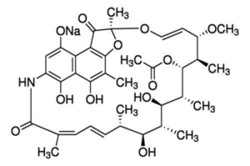 Rifamycin SV sodium salt